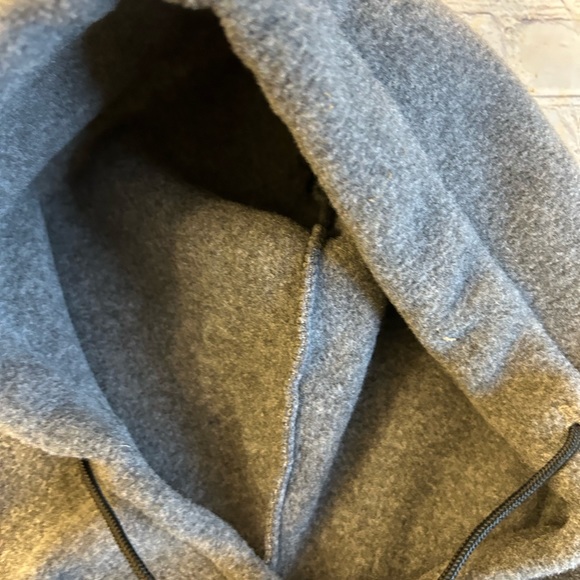 VINTAGE 90’S GOTTA GO HEAD SOKZ GREY FLEECE POLARTEC HOOD HEAD COVER MENS O/S - Picture 5 of 8